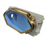 Módulo RJ11 - Novara Azul Fosco Gold